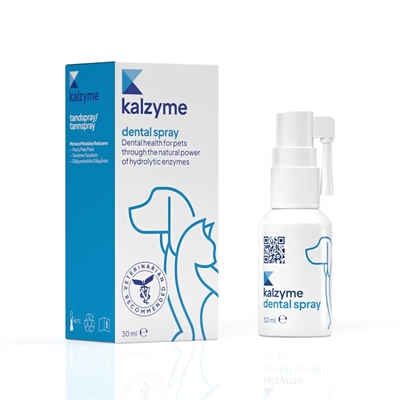 Kalzyme Dental Tandspray Til Hund & Kat 30ml